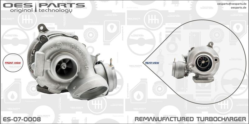 OES PARTS Kompressor,ülelaadimine ES-07-0008